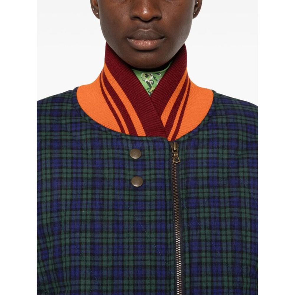 Dries Van Noten Blue Jackets - Bomber Jackets Women - Picture 4 of 5